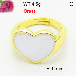 Fashion Brass Ring  F3R300062ablb-L002