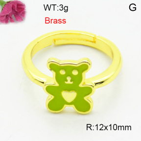 Fashion Brass Ring  F3R300067ablb-L002