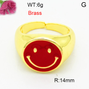 Fashion Brass Ring  F3R300069ablb-L002
