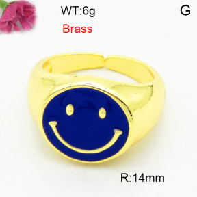 Fashion Brass Ring  F3R300071ablb-L002