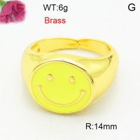 Fashion Brass Ring  F3R300073ablb-L002