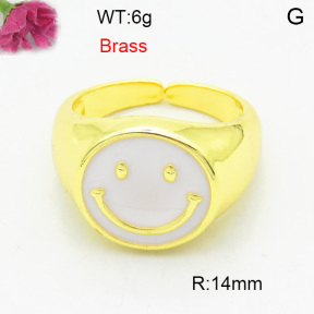 Fashion Brass Ring  F3R300074ablb-L002