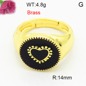 Fashion Brass Ring  F3R300076ablb-L002