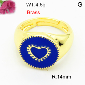 Fashion Brass Ring  F3R300077ablb-L002