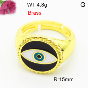 Fashion Brass Ring  F3R300084ablb-L002