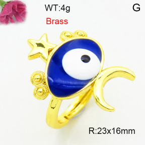 Fashion Brass Ring  F3R300089ablb-L002