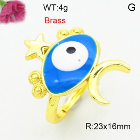 Fashion Brass Ring  F3R300090ablb-L002