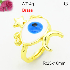 Fashion Brass Ring  F3R300091ablb-L002