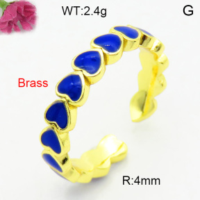 Fashion Brass Ring  F3R300093vbmb-L002