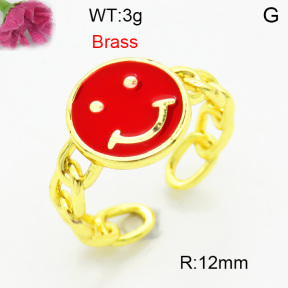 Fashion Brass Ring  F3R300098ablb-L002
