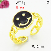 Fashion Brass Ring  F3R300099ablb-L002
