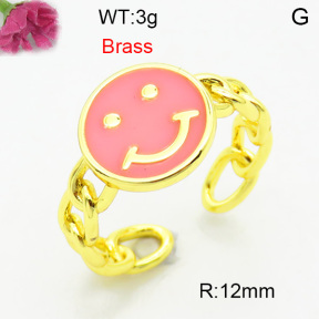 Fashion Brass Ring  F3R300101ablb-L002