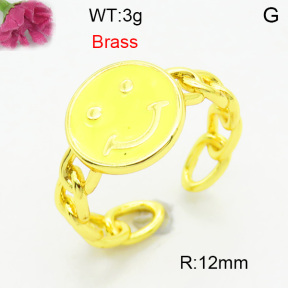 Fashion Brass Ring  F3R300102ablb-L002