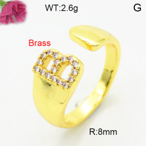 Fashion Brass Ring  F3R400635aakl-L002