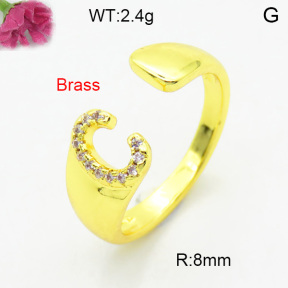 Fashion Brass Ring  F3R400636aakl-L002