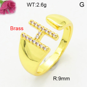 Fashion Brass Ring  F3R400641aakl-L002