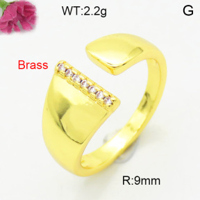 Fashion Brass Ring  F3R400642aakl-L002