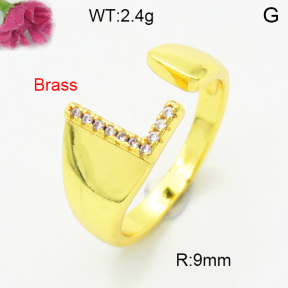 Fashion Brass Ring  F3R400645aakl-L002