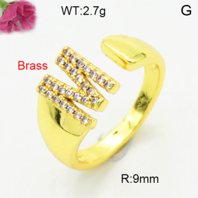 Fashion Brass Ring  F3R400646aakl-L002