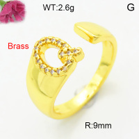 Fashion Brass Ring  F3R400650aakl-L002
