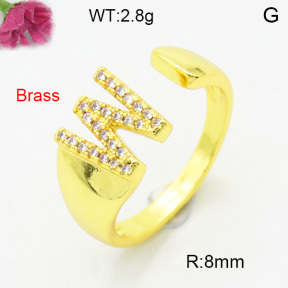 Fashion Brass Ring  F3R400656aakl-L002