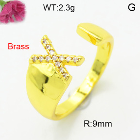 Fashion Brass Ring  F3R400657aakl-L002
