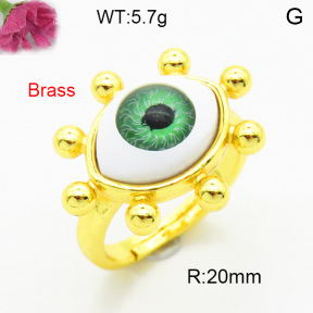 Fashion Brass Ring  F3R400662ablb-L002