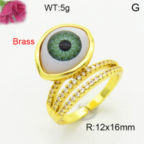 Fashion Brass Ring  F3R400667vbnb-L002