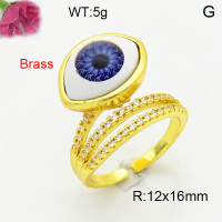 Fashion Brass Ring  F3R400668vbnb-L002
