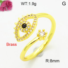 Fashion Brass Ring  F3R400677aakl-L002