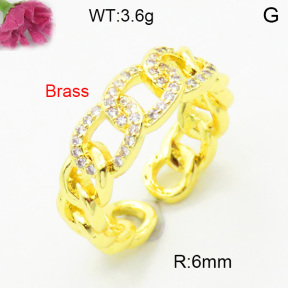 Fashion Brass Ring  F3R400699aakl-L002