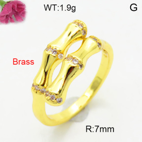 Fashion Brass Ring  F3R400708baka-L002