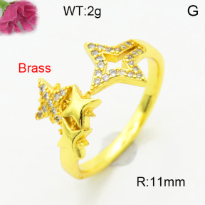 Fashion Brass Ring  F3R400720aakl-L002
