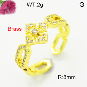 Fashion Brass Ring  F3R400721aakl-L002