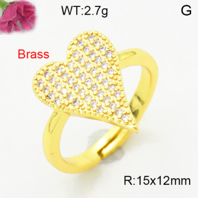 Fashion Brass Ring  F3R400725ablb-L002