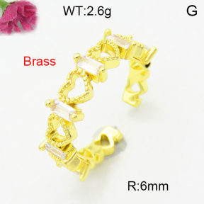 Fashion Brass Ring  F3R400738aakl-L002