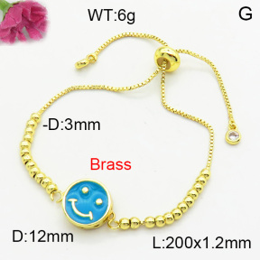 Fashion Brass Bracelet  F3B300215vaia-L002