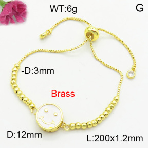 Fashion Brass Bracelet  F3B300218vaia-L002
