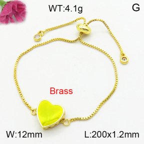 Fashion Brass Bracelet  F3B300221vaia-L002