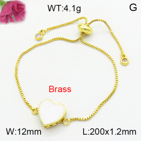 Fashion Brass Bracelet  F3B300222vaia-L002