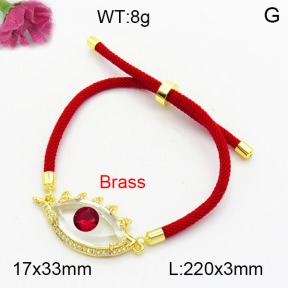 Fashion Brass Bracelet  F3B404598abol-L002
