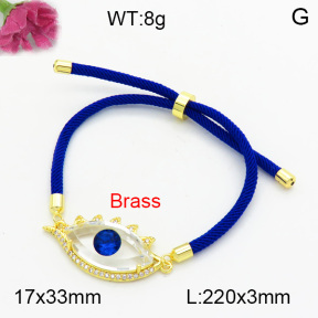 Fashion Brass Bracelet  F3B404599abol-L002
