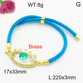 Fashion Brass Bracelet  F3B404601abol-L002