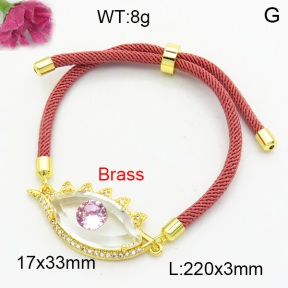Fashion Brass Bracelet  F3B404602abol-L002