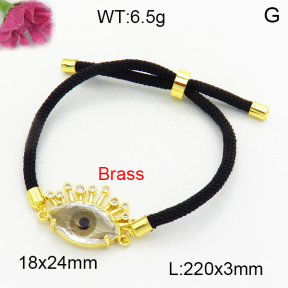 Fashion Brass Bracelet  F3B404605abol-L002