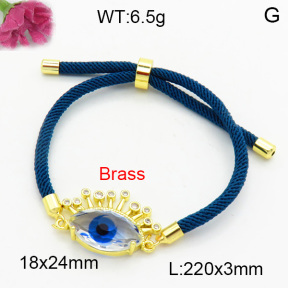 Fashion Brass Bracelet  F3B404606abol-L002