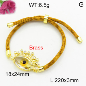 Fashion Brass Bracelet  F3B404609abol-L002