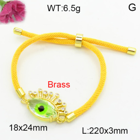 Fashion Brass Bracelet  F3B404610abol-L002