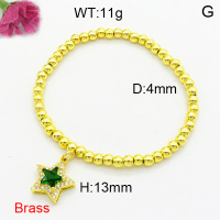 Fashion Brass Bracelet  F3B404613aajl-L002