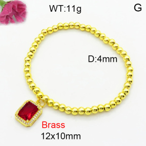 Fashion Brass Bracelet  F3B404616aajl-L002